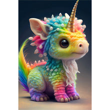 Load image into Gallery viewer, AB Diamond Painting - Full Round - Rainbow dragon (40*60CM)
