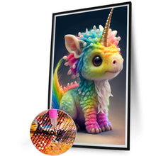 Load image into Gallery viewer, AB Diamond Painting - Full Round - Rainbow dragon (40*60CM)
