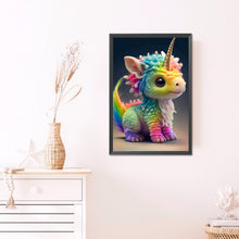 Load image into Gallery viewer, AB Diamond Painting - Full Round - Rainbow dragon (40*60CM)

