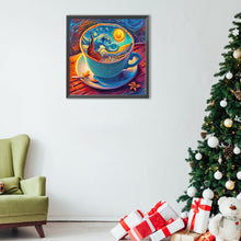 Load image into Gallery viewer, Diamond Painting - Full Round - Starry Sky Coffee (40*40CM)
