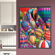 Load image into Gallery viewer, AB Diamond Painting - Full Round - hot air balloons (50*60CM)
