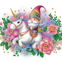 Load image into Gallery viewer, Diamond Painting - Partial Special Shaped - Unicorn Knight Goblin (30*30CM)
