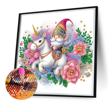 Load image into Gallery viewer, Diamond Painting - Partial Special Shaped - Unicorn Knight Goblin (30*30CM)
