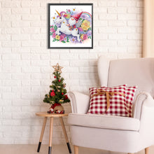 Load image into Gallery viewer, Diamond Painting - Partial Special Shaped - Unicorn Knight Goblin (30*30CM)
