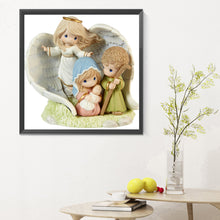 Load image into Gallery viewer, Diamond Painting - Full Round - precious moments doll (30*30CM)
