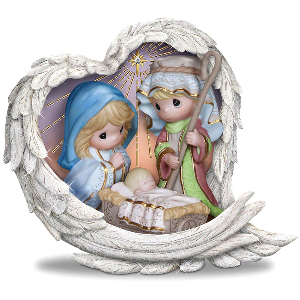 Diamond Painting - Full Round - precious moments doll (30*30CM)