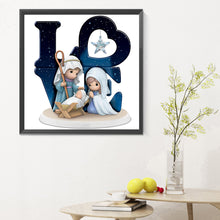 Load image into Gallery viewer, Diamond Painting - Full Round - precious moments doll (30*30CM)
