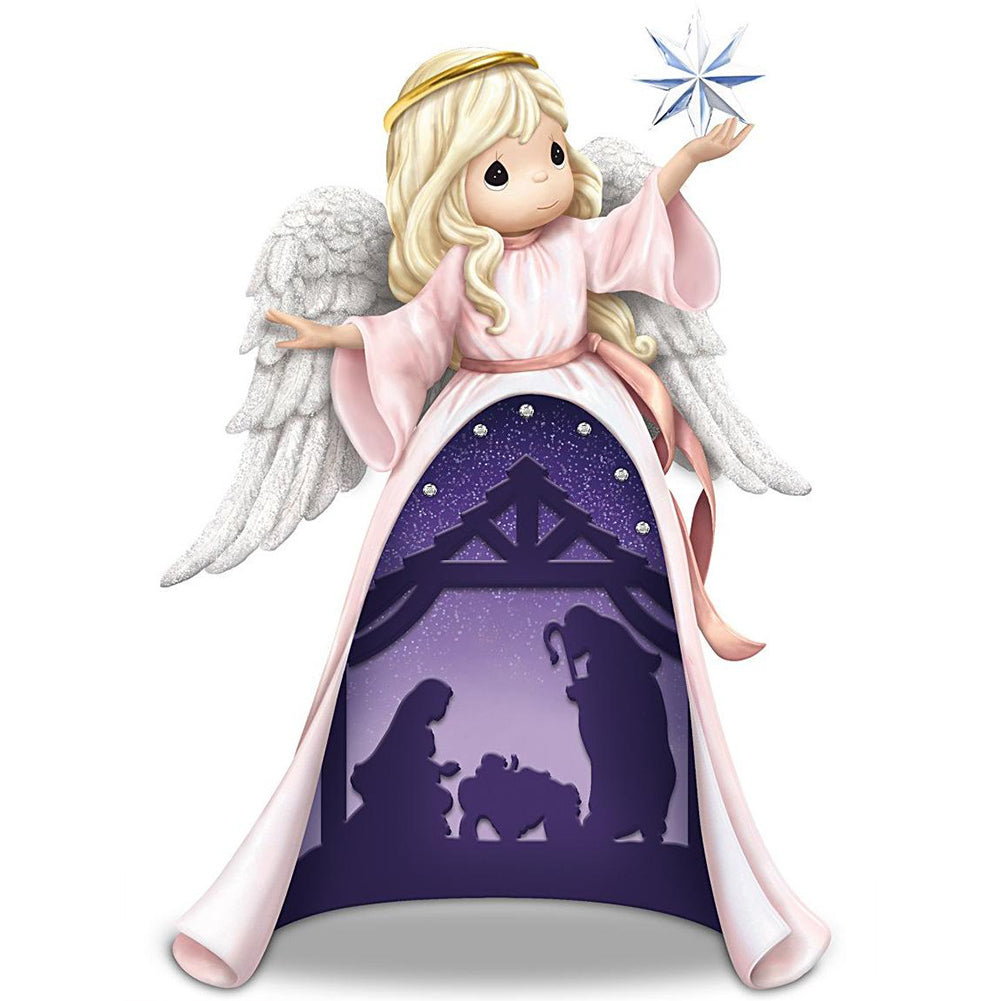 Diamond Painting - Full Round - Precious Moments Doll Jesus Angel (30*40CM)