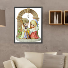 Load image into Gallery viewer, Diamond Painting - Full Round - Precious Moments Doll Jesus Angel (30*40CM)
