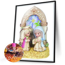 Load image into Gallery viewer, Diamond Painting - Full Round - Precious Moments Doll Jesus Angel (30*40CM)

