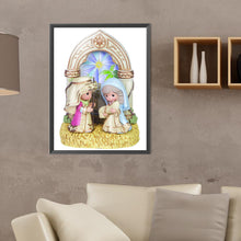 Load image into Gallery viewer, Diamond Painting - Full Round - Precious Moments Doll Jesus Angel (30*40CM)
