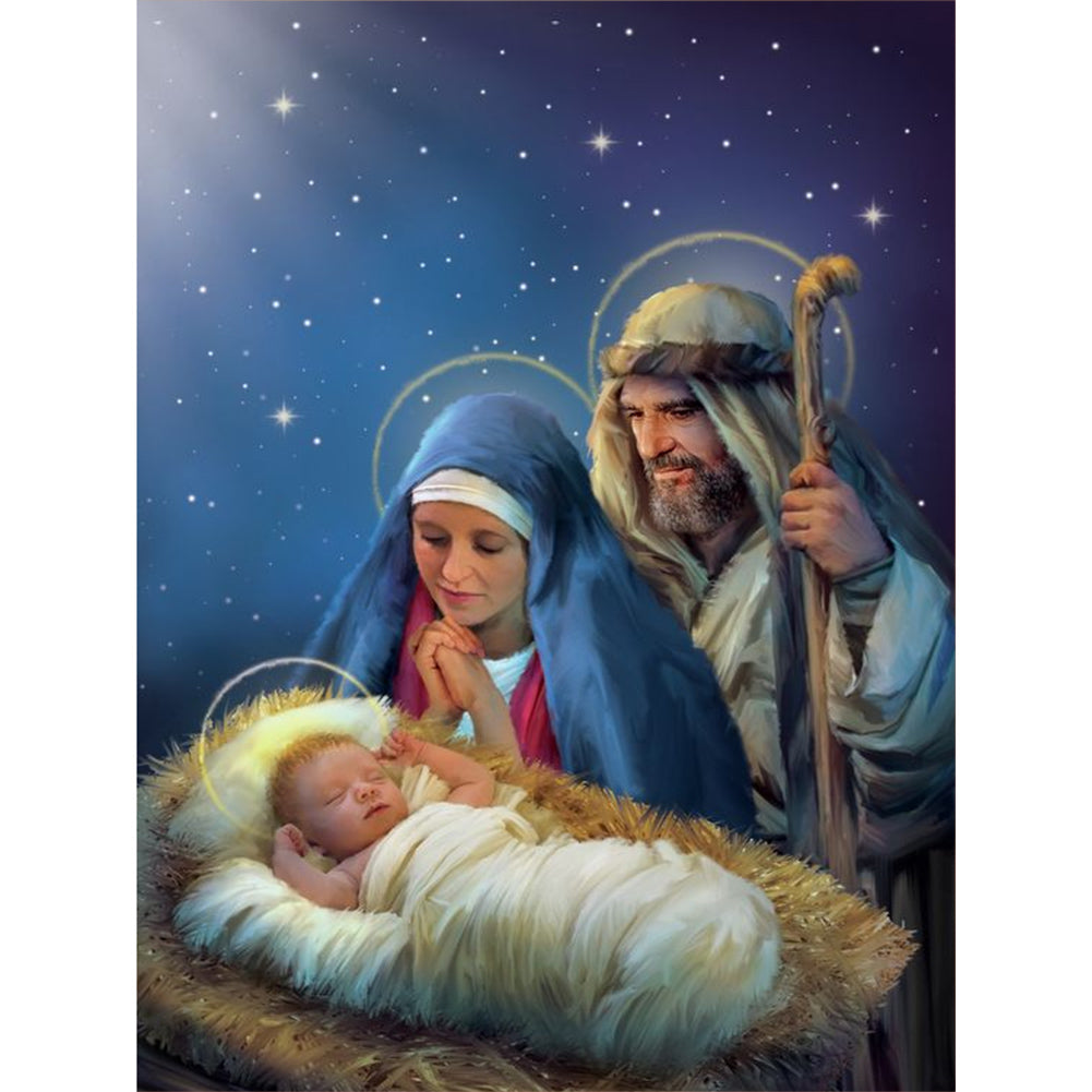 Diamond Painting - Full Round - Jesus (30*40CM)