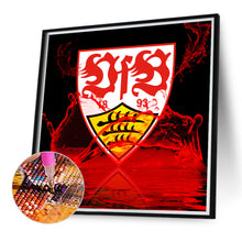 Load image into Gallery viewer, Diamond Painting - Full Round - stuttgart football club logo (40*40CM)
