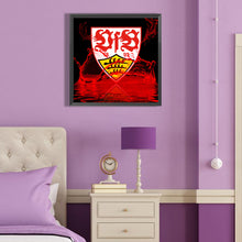 Load image into Gallery viewer, Diamond Painting - Full Round - stuttgart football club logo (40*40CM)
