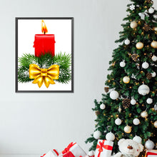 Load image into Gallery viewer, Diamond Painting - Full Round - Christmas candles (30*40CM)
