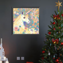 Load image into Gallery viewer, AB Diamond Painting - Full Round - colorful horse (40*40CM)
