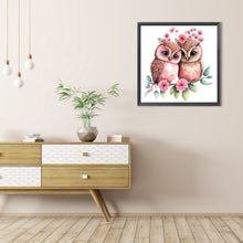 Load image into Gallery viewer, AB Diamond Painting - Full Round - owl (40*40CM)
