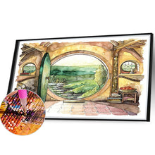 Load image into Gallery viewer, Diamond Painting - Full Round - Window view (40*30CM)
