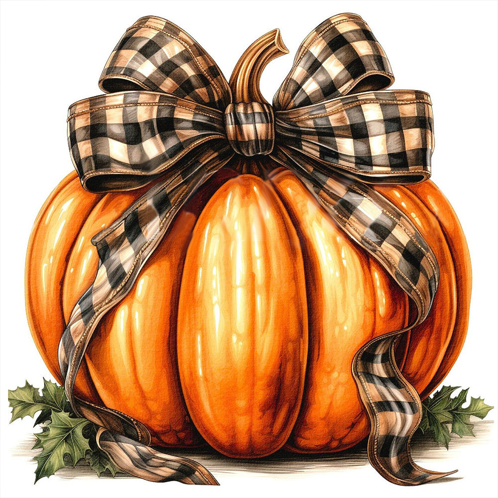 Diamond Painting - Full Round - pumpkin (30*30CM)