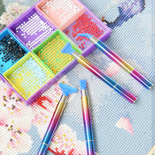 Load image into Gallery viewer, Diamond Art Accessories Screw Thread Tips with 6 Glue Clay Diamond Art Drill Pen
