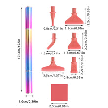 Load image into Gallery viewer, Diamond Painting Art Drill Pens Screw Thread Tips with 6 Glue Clay (Pink)
