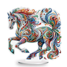Load image into Gallery viewer, Diamond Painting Desktop Decoration for Office Desktop Decor (Gorgeous Horse)
