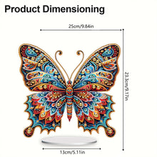 Load image into Gallery viewer, Diamond Painting Desktop Decoration for Office Desktop Decor(Gorgeous Butterfly)
