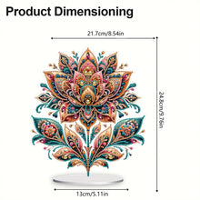 Load image into Gallery viewer, Diamond Painting Desktop Decoration for Office Desktop Decor (Gorgeous Flower)

