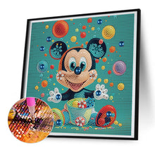 Load image into Gallery viewer, Diamond Painting - Partial Special Shaped - cartoon mickey (30*30CM)
