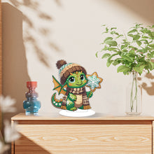 Load image into Gallery viewer, Baby Dinosaur Round Diamond Painting Desktop Decoration for Office Desktop Decor
