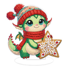 Load image into Gallery viewer, Baby Dinosaur Round Diamond Painting Desktop Decoration for Office Desktop Decor
