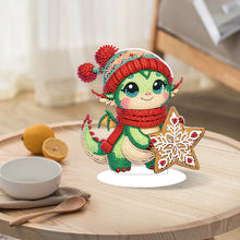 Load image into Gallery viewer, Baby Dinosaur Round Diamond Painting Desktop Decoration for Office Desktop Decor
