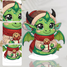 Load image into Gallery viewer, Baby Dinosaur Round Diamond Painting Desktop Decoration for Office Desktop Decor
