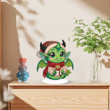 Load image into Gallery viewer, Baby Dinosaur Round Diamond Painting Desktop Decoration for Office Desktop Decor
