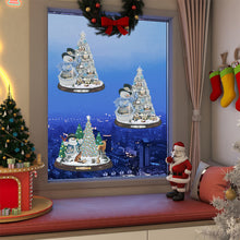 Load image into Gallery viewer, 2 PCS Christmas Snowman Special Shape Diamond Painting Sticker for Boy Girl Gift
