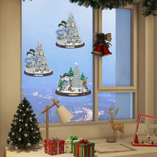 Load image into Gallery viewer, 2 PCS Christmas Snowman Special Shape Diamond Painting Sticker for Boy Girl Gift
