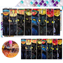 Load image into Gallery viewer, Diamond Painting - Full Round - black cat (80*40CM)
