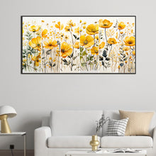 Load image into Gallery viewer, Diamond Painting - Full Round - yellow wildflowers (80*40CM)
