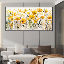 Load image into Gallery viewer, Diamond Painting - Full Round - yellow wildflowers (80*40CM)
