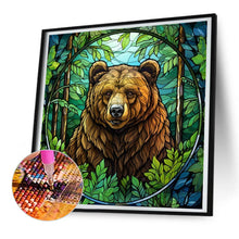 Load image into Gallery viewer, Diamond Painting - Full Round - brown bear (30*30CM)
