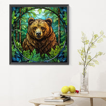 Load image into Gallery viewer, Diamond Painting - Full Round - brown bear (30*30CM)
