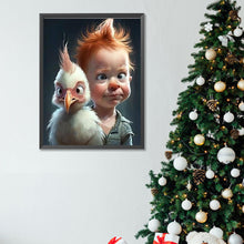 Load image into Gallery viewer, Diamond Painting - Full Square - funny kid (30*40CM)
