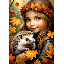 Load image into Gallery viewer, Diamond Painting - Full Square - Cute pet and little girl (30*40CM)

