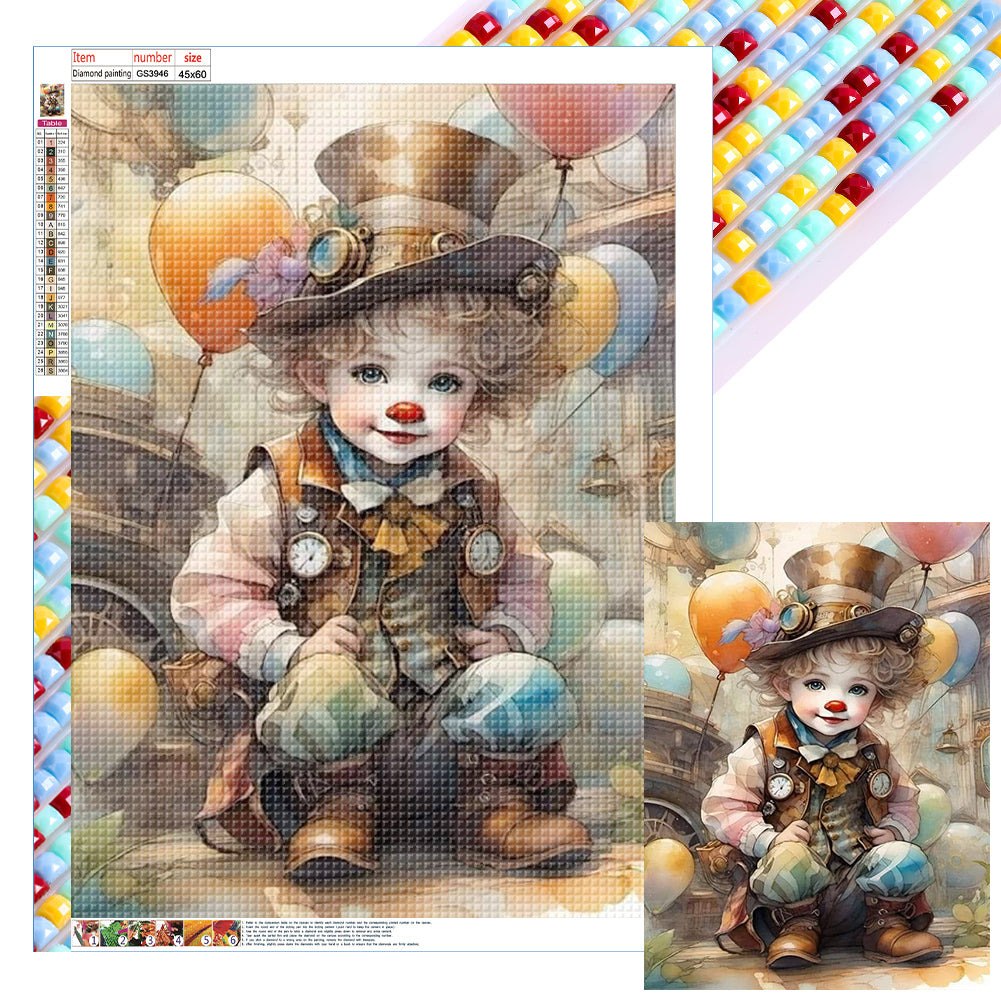 Diamond Painting - Full Square - clown (45*60CM)