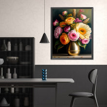 Load image into Gallery viewer, Diamond Painting - Full Square - vase bouquet (40*50CM)
