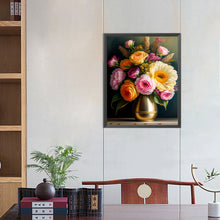 Load image into Gallery viewer, Diamond Painting - Full Square - vase bouquet (40*50CM)
