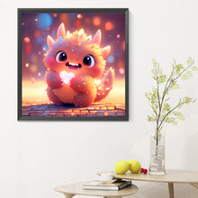 Load image into Gallery viewer, Diamond Painting - Full Round - Love pink dragon (30*30CM)
