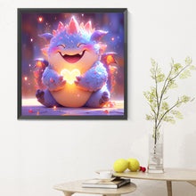 Load image into Gallery viewer, Diamond Painting - Full Round - love dragon (30*30CM)
