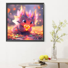 Load image into Gallery viewer, Diamond Painting - Full Round - Love Purple Dragon (30*30CM)
