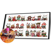Load image into Gallery viewer, Diamond Painting - Full Round - Hogwarts Christmas Desserts (55*40CM)
